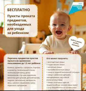 Национальный проект «Поддержка семьи»